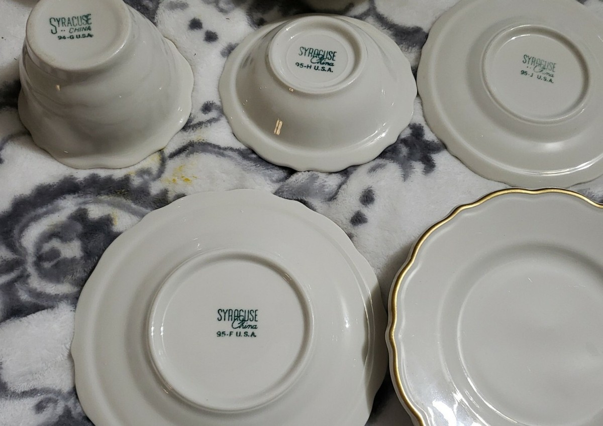 Vintage Syracuse China # 94-98 G,B,K,D. Set Of 4.Each | eBay