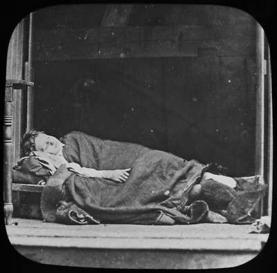 ANTIKE magische Laterne Dia CHRISTIES ALTE ORGEL NR23 UM 1890 FOTO VIKTORIANISCHE GESCHICHTE