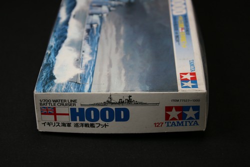 XD153 TAMIYA 1/700 maquette bateau 77527 1300 127 British battlecruiser Hood - Picture 4 of 6