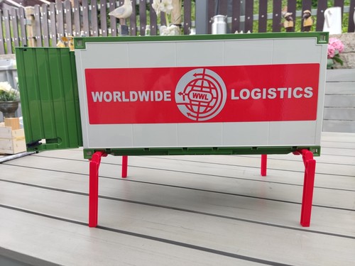 Bruder Scania LKW (Worldwide Logistics) und Mitnahme-Stapler - Bild 2 von 7