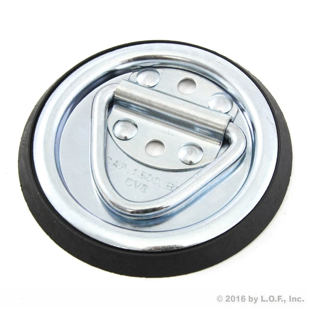 Surface mount tie store down ring