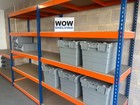 WOW400kg Warehouse Racking Shelving Extra Heavy Duty Storage Garage Workshop New