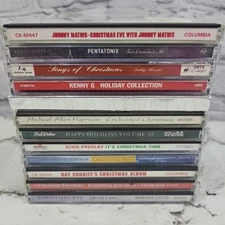Christmas Holidays CDs CD LOT of 12 Assorted #6