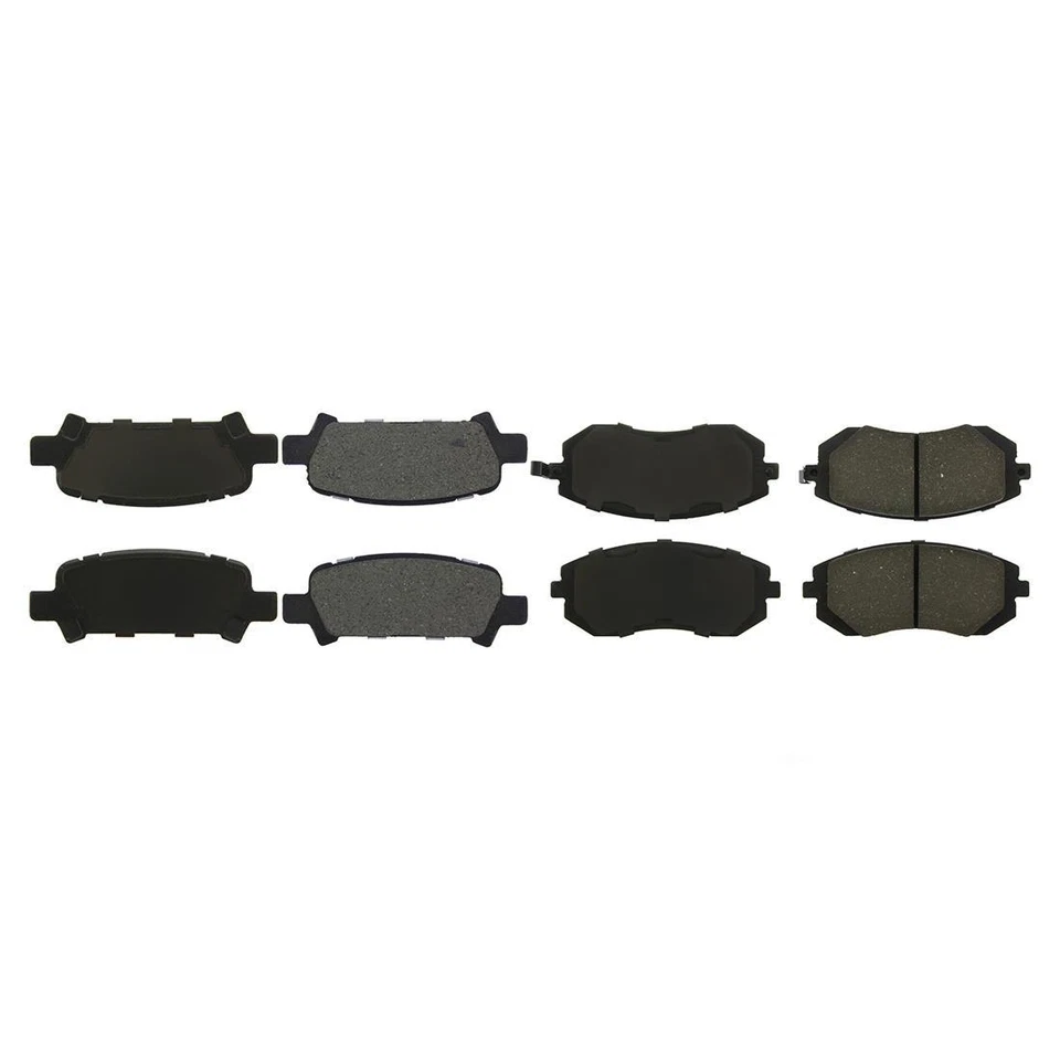 Pastilhas de freio dianteiras traseiras de cerâmica para Subaru Baja 2003 2004 2005 2006 - Imagem 2 de 4