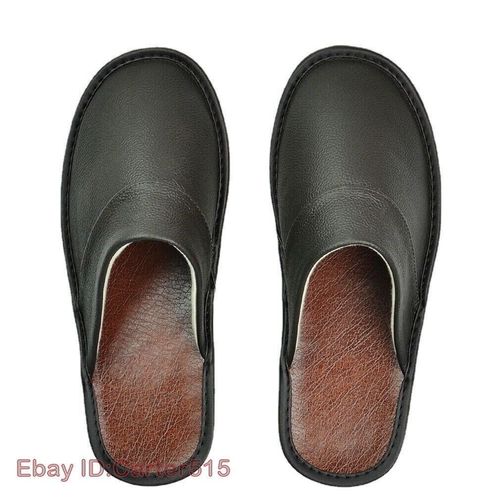 Slippers Men Big Sizes Linen Home Indoor House Slippers Women Soft Flat Shoes-image