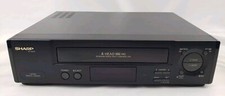 Sharp VC-A572U 4 Head VCR VHS Cassette Player Recorder - Tested Working