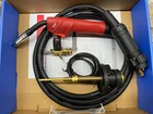 RED MIG WELDER EURO TORCH CONVERSION KIT + MB15 4M MIG TORCH + SOLENOID VALVE
