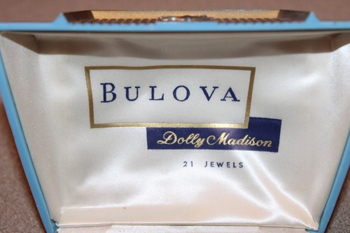 Neu im Karton Bulova Dolly Madison 21 Juwel Damenuhr Vintage - Bild 2 von 20