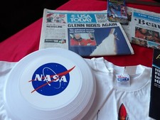 John Glenn 1998 Space Launch  Memorabilia 7-Items