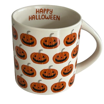 Target Hyde & Eek Happy Halloween Pumpkin Large Coffee Mug/Cup Halloween 2023