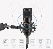 Zingyou Bm-800 Condenser Microphone Kit - Silver