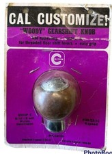 Nos Cal Custom Woody 4-speed Shift Knob For Gm Chevy Corvette 1964-1969
