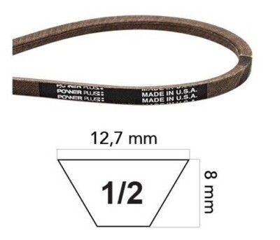Rasenmäher-Deckriemen 1,27 Cm X 190 Cm – Kevlar, Ersetzt MTD/Cub Cadet 754-04062