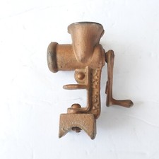 Antique Salesman Sample J.P. Co NYC Miniature Meat Grinder