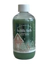 Bath  Body Works Vanilla Bean Noel Bubble Bath 8 fl oz New