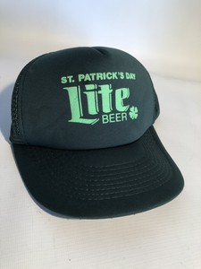 vintage miller lite hat