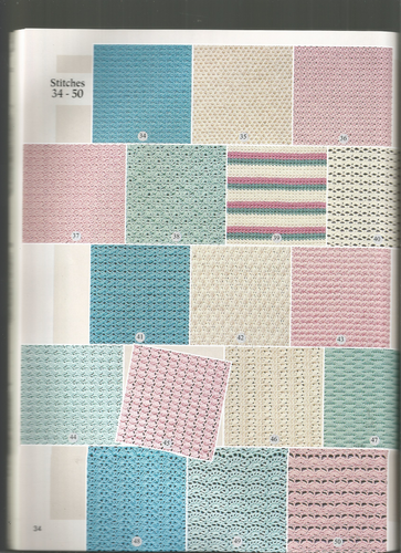 101 Stitches Afghans Crochet Patterns American School of Needlework H91 - Picture 4 of 6
