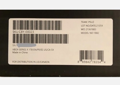 New Sealed Microsoft Xbox Series X Halo Infinite Limited Edition Console IN HAND - Picture 9 of 9