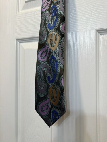 Paisley Multicolored Verse 9 Tie New With Tags.