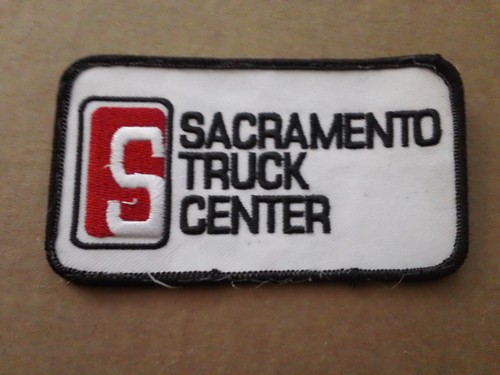 SACRAMENTO TRUCK CENTER Embroidered Patch Badge Service Sew On Applique