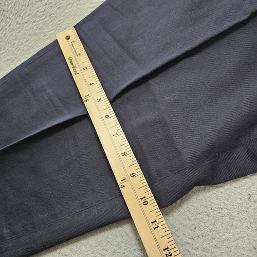 Uniqlo EZY Ankle Pants Mens Extra Large Navy Twill Relaxed Fit Drawstring 36x28 - Picture 6 of 12