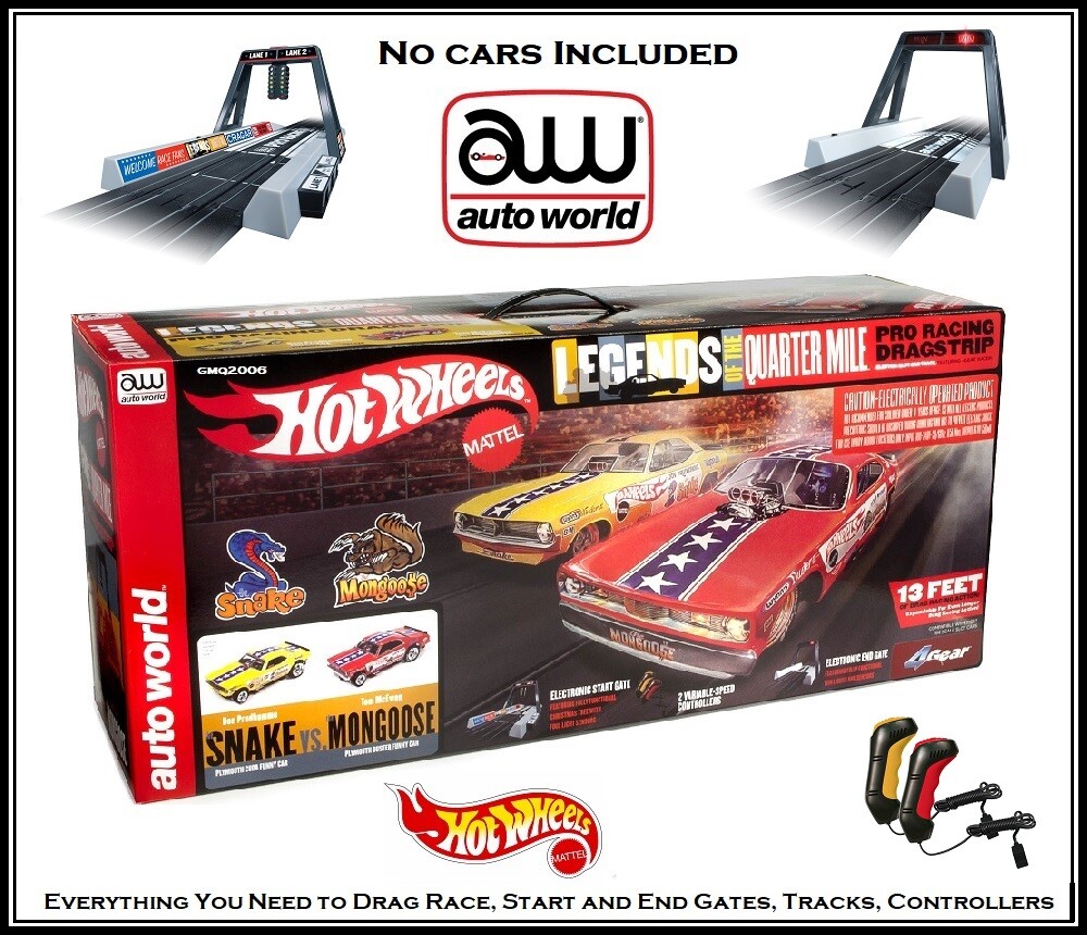 slot car drag racing controllers