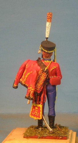 Unmontierte russische Husaren, weißes Metall 60 mm 1/30 Figur Kit VID SOLDATEN - Bild 14 von 30