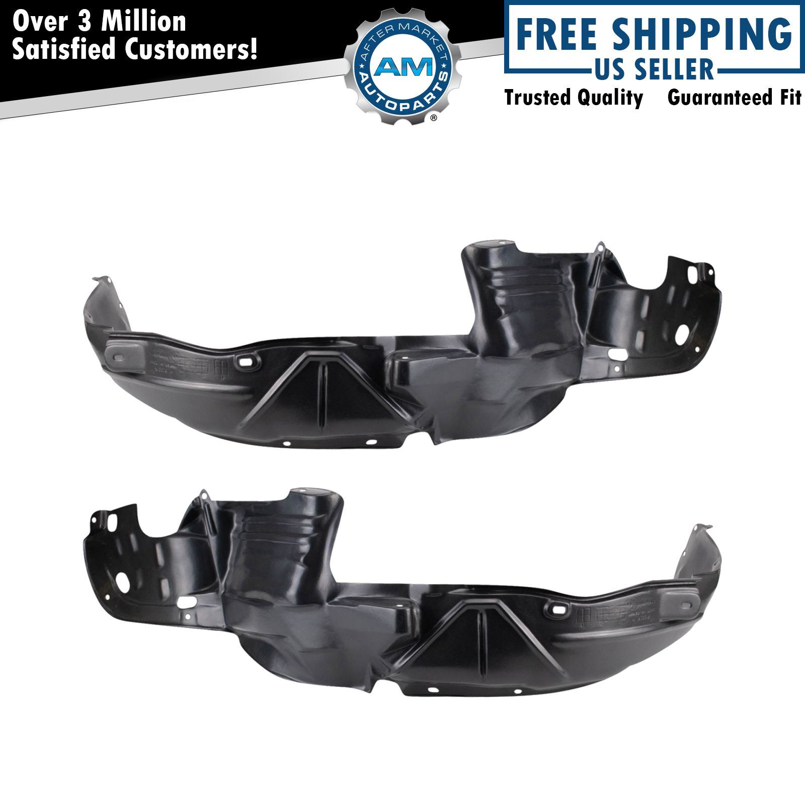 Inner Fender Liner Set For 2001-2003 Acura CL AC1248108 AC1249108