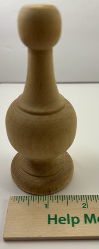 x12 Wood Post Cap Finial 4.5” x 1 7/8 Accent Wooden Functional Decorative USED - Picture 8 of 8