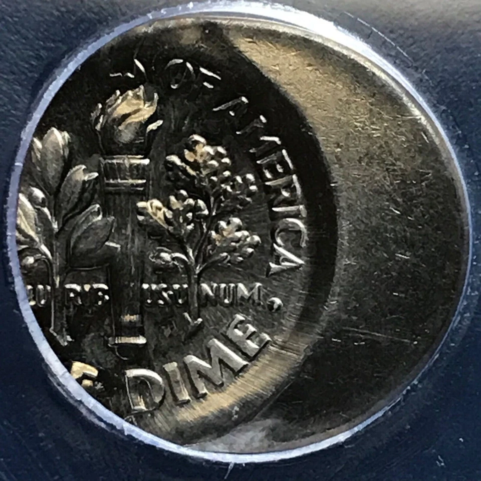 1999 Roosevelt Dime ICG MS 64 50% Off-Center Error  - Image 4 of 4