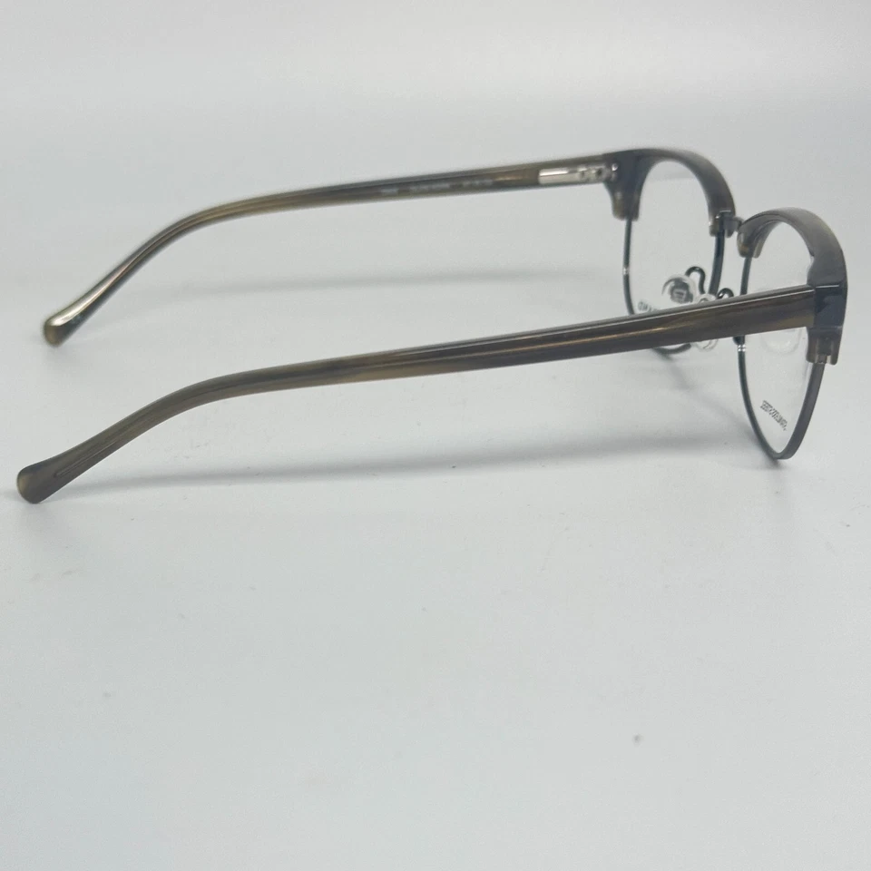 Monturas de gafas para niños Lucky Brand D806 OLIVE HORN marrón gris 47-16-125 H16291 Foto 4 de 4