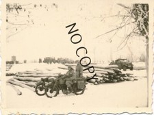 Foto Sturmgeschütz Abteilung 191 Kradmelder Motorrad Kübelwagen usw.   H1.18
