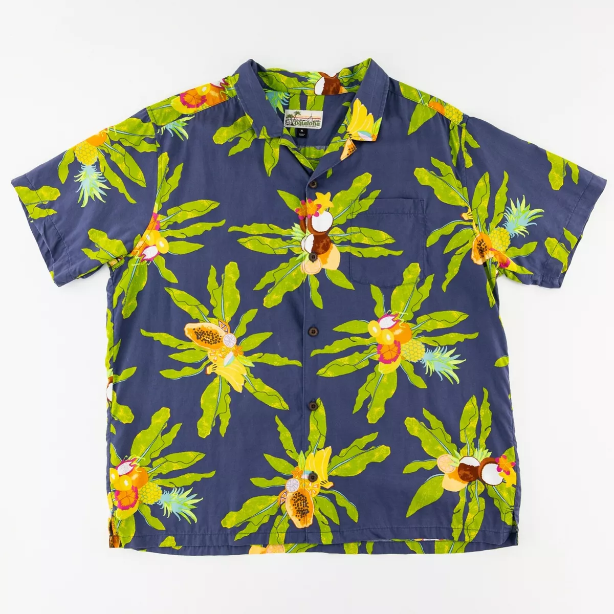 Patagonia Limited Edition 2020 Mens XL Pataloha Shirt Ka Loa'a Pono: Dolomite