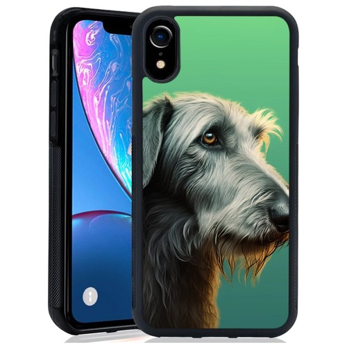 For Apple iPhone 12 13 14 15 16 Pro Max Irish wolfhound magical Rubber Case - Picture 17 of 25