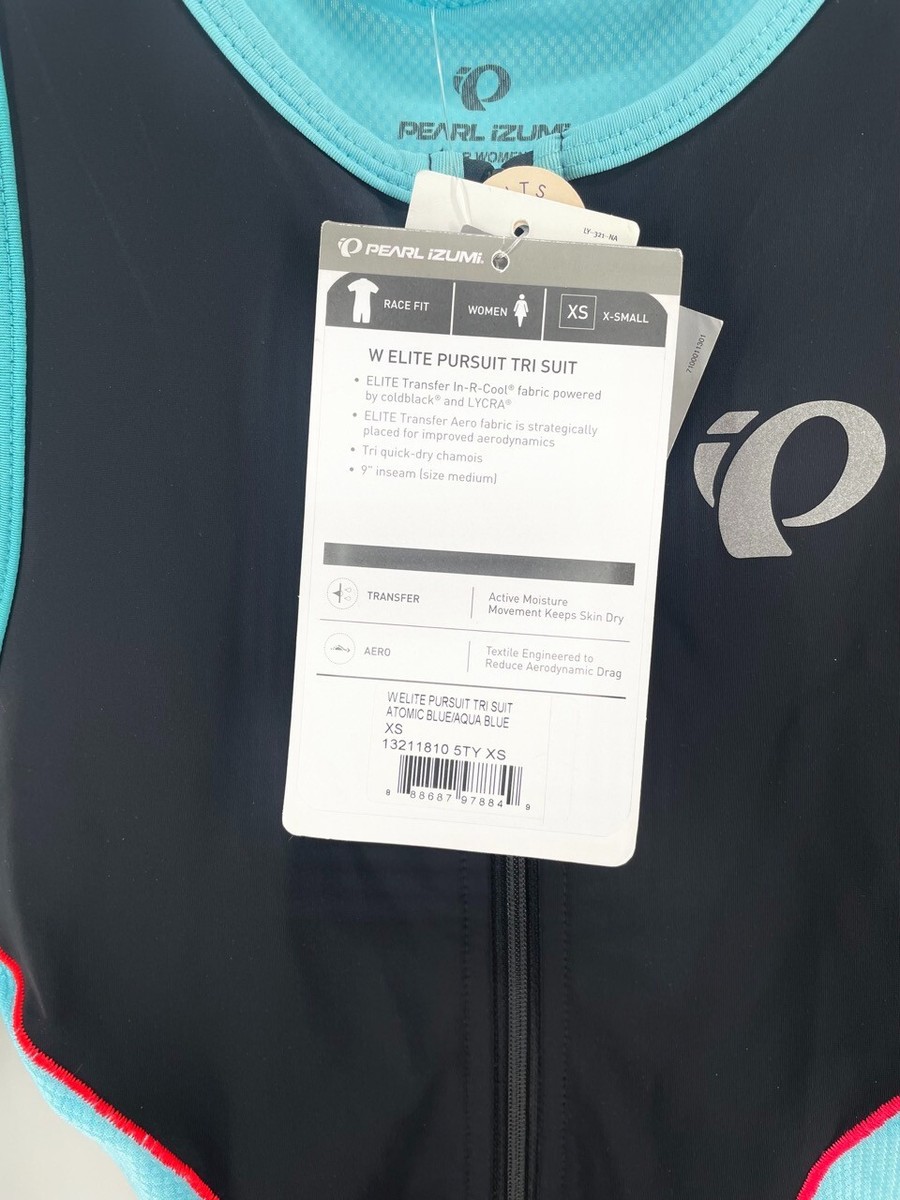 Maillot Cyclisme Femme Pearl Izumi Elite XS Bleu Atomique 13211810 Neuf