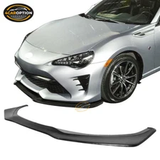 Fits 17-20 Toyota 86 IKON V6 Style Front Bumper Lip Spoiler Splitter PU