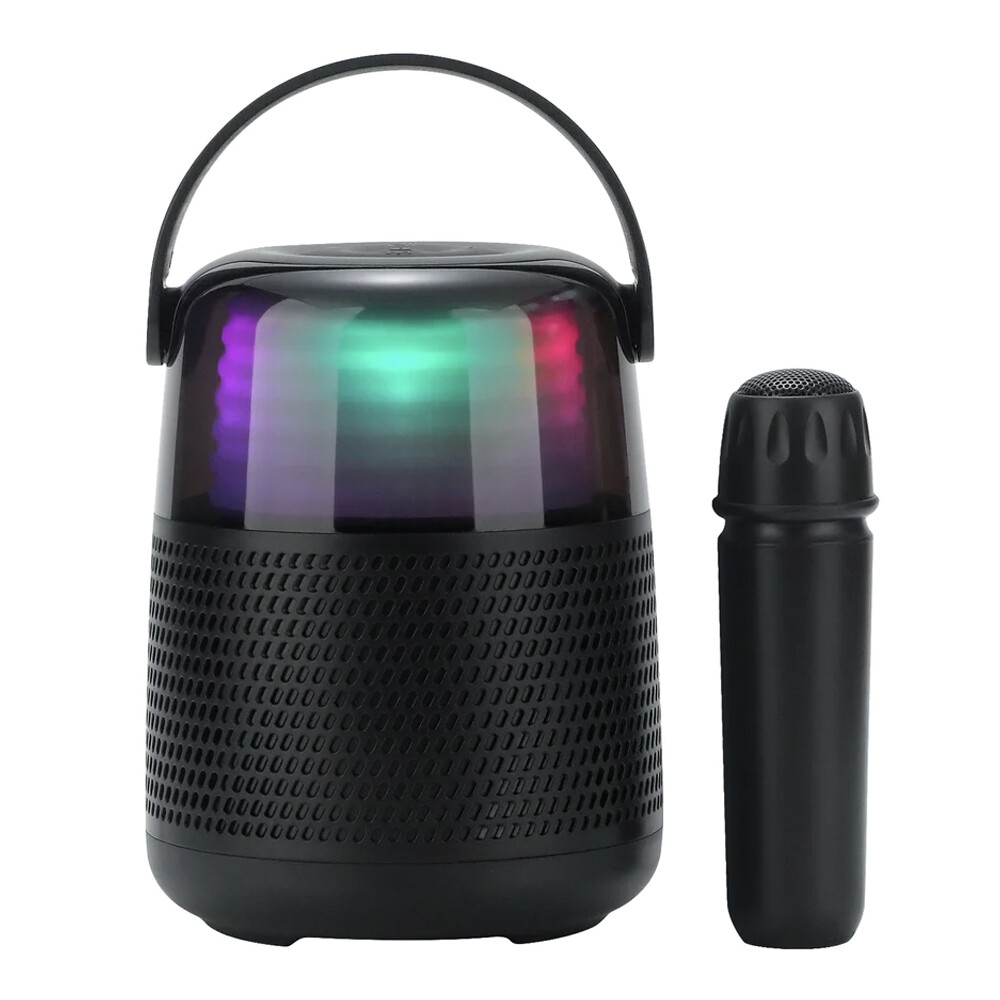 Moki Starmaker Wireless Bluetooth Karaoke Combo w/Microphone LED