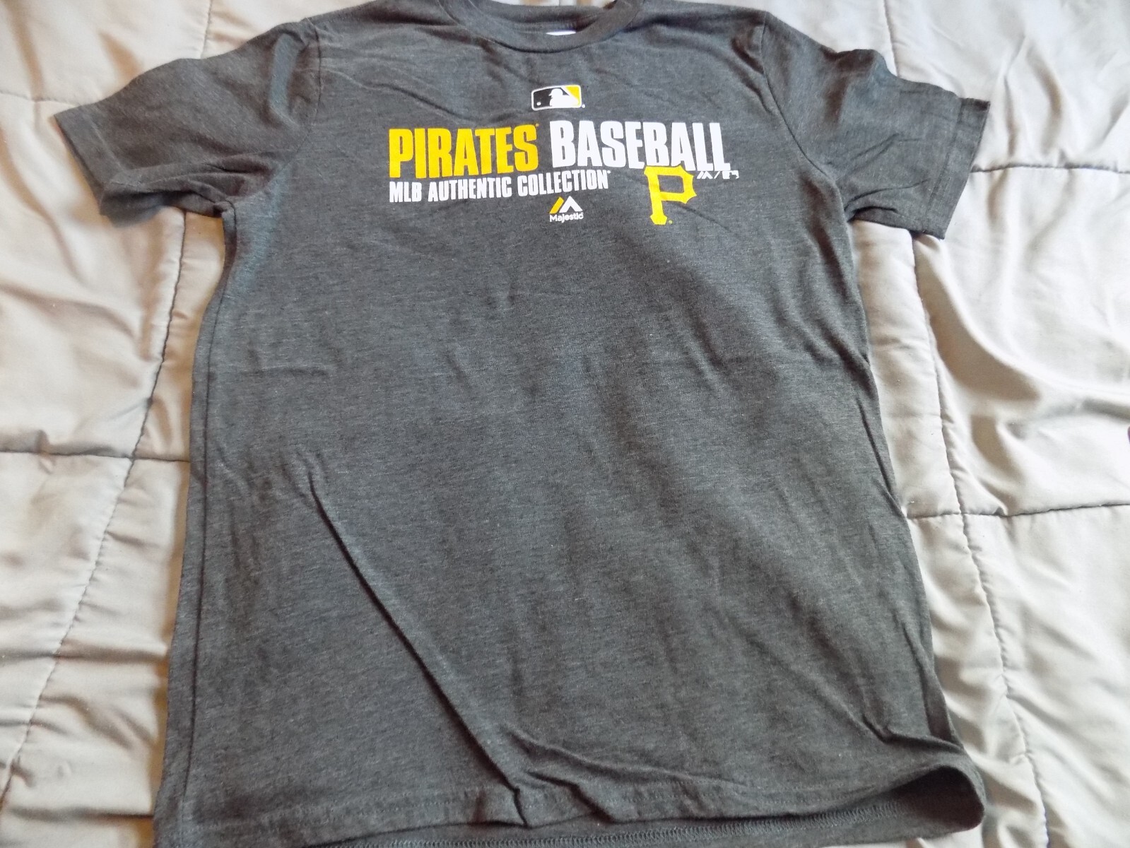 T-shirt MLB Pittsburgh Pirates Majestic - Homme - Noir - Taille XL - 100% Coton