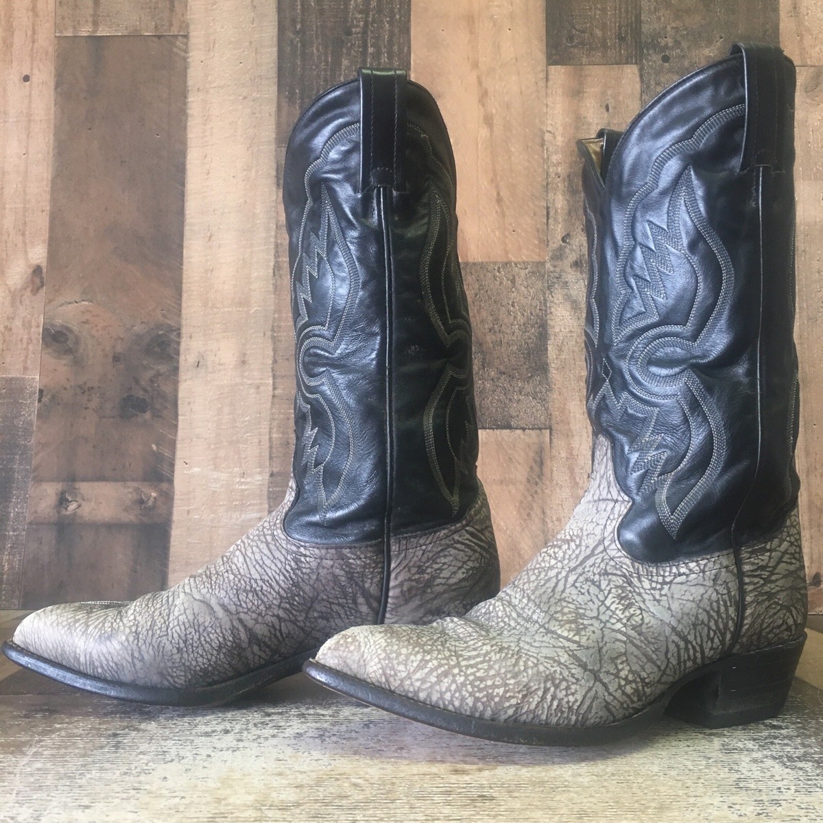 黒タグ Tony Lama 6252 レザー　ウエスタンブーツ 黒タグ Tony Lama 6252 レザー ウエスタンブーツ - メルカリ