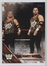 2016 Topps WWE Tag Team Championship Bronze The Nasty Boys #80 Patch Tag 1i3