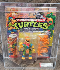 WALKABOUT 1991 PLAYMATES TMNT SERIES 4 46 BACK AFA GRADED 80   80 80 85  TURTLES