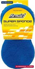 Formula 1 Super Car Wash Sponge Two-sided Microfiber Sponge With Mesh Scrubber S