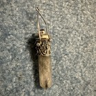 Vintage Rock Quartz Star Sapphire Sterling Pendant With Compartment — photo 4