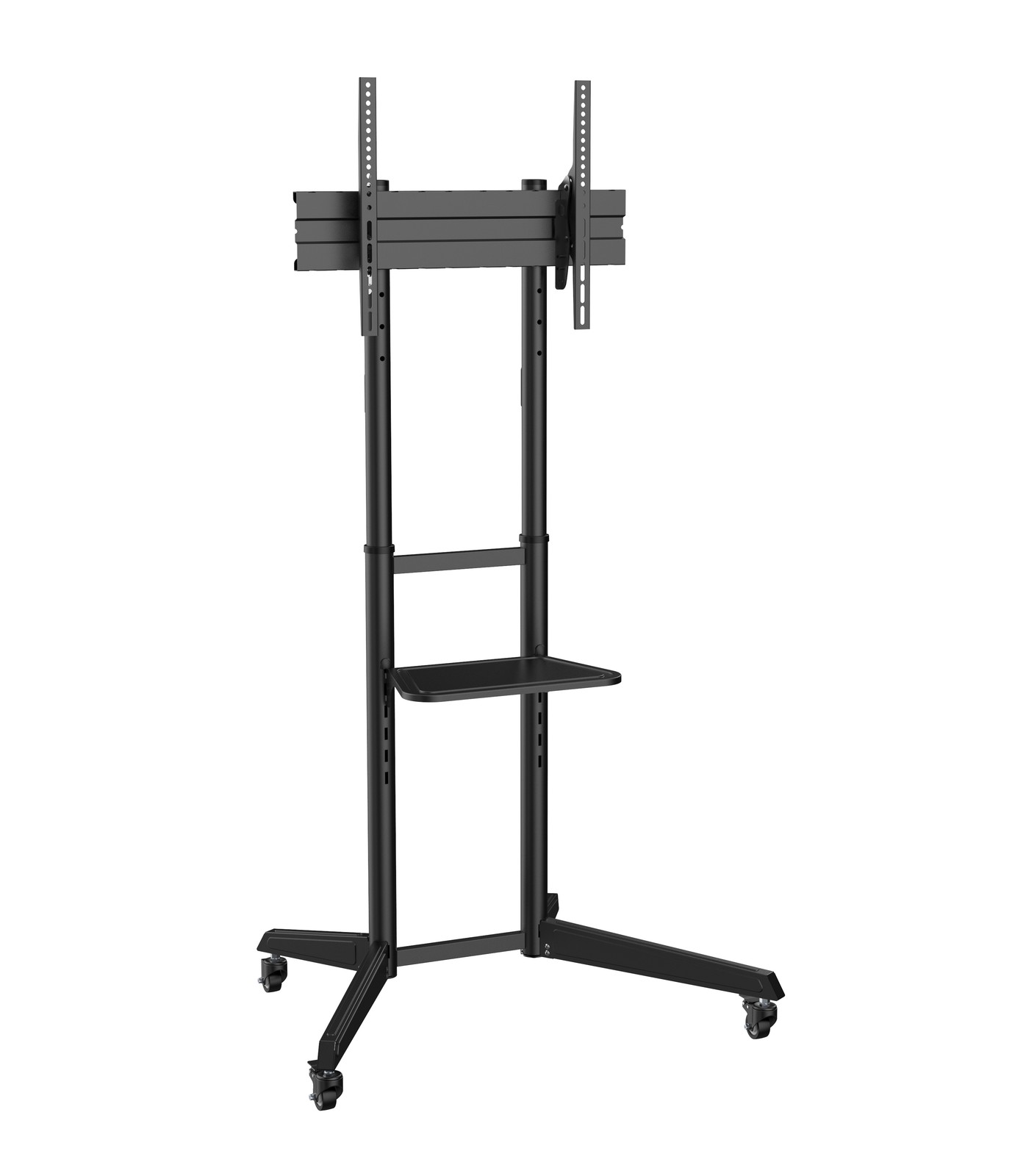 TV Trolly Stand with Shelf 37-70 Inch Screens for Hisense 55S7NQTUK Smart QLED