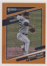 2021 Panini Donruss Holo Orange Framber Valdez #121 1u6