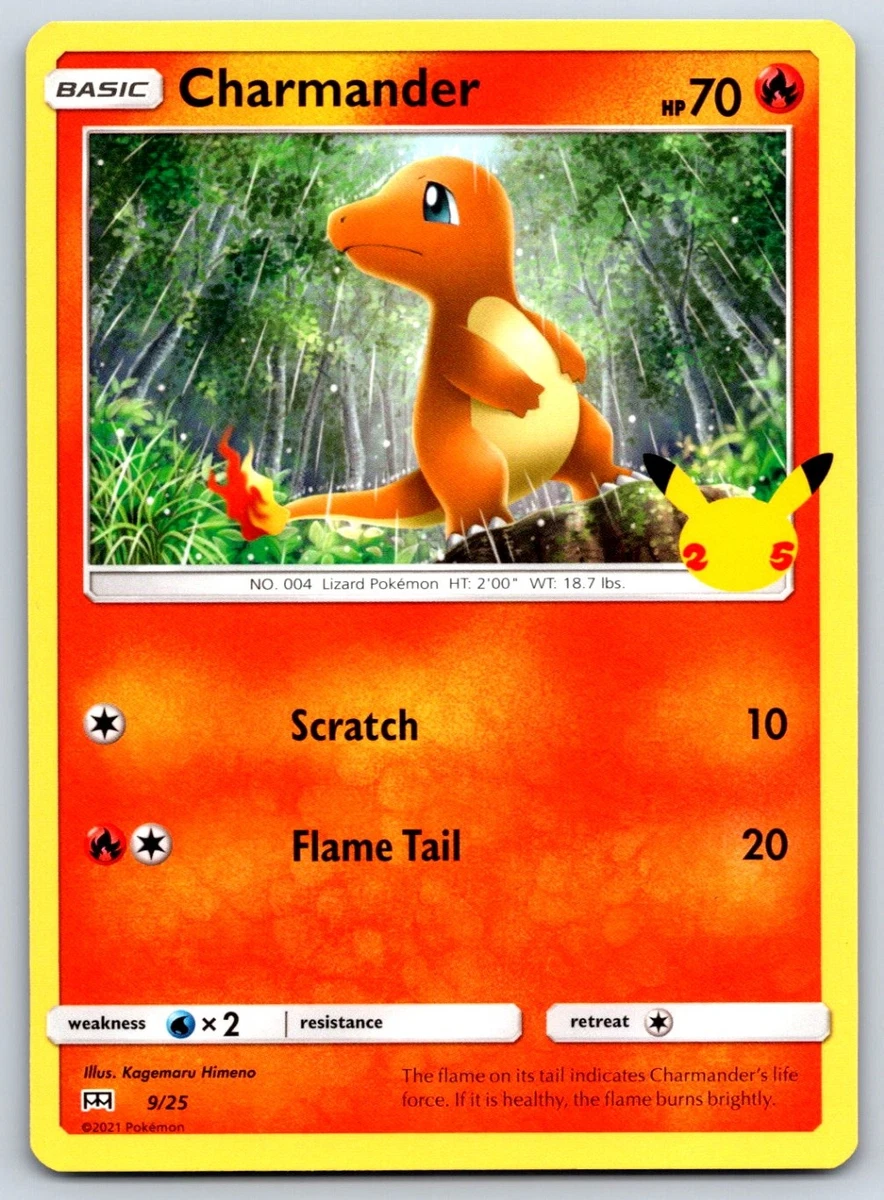 Charmander 009/025 McDonald's 25th Anniversary for sale | eBay