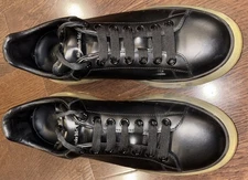 Alexander McQueen Oversized Sneakers Size 43 (10 US Men’s) Black Clear Sole