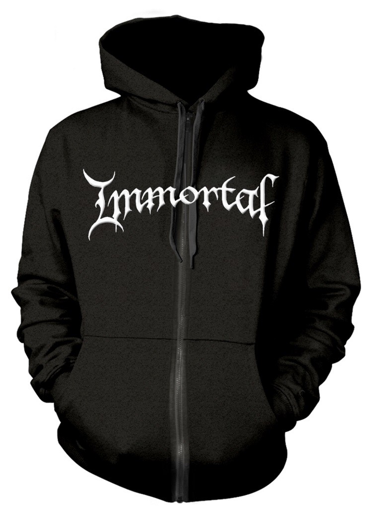 Immortal At The Heart Of Winter Zip Up Hoodie NEW OFFICIAL | eBay