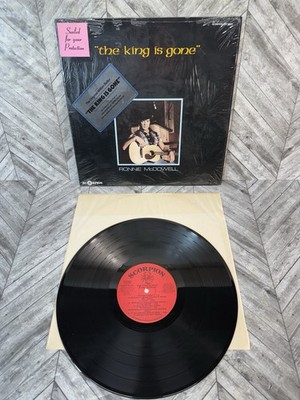 Ronnie McDowell LP  The King Is Gone  ELVIS Scorpion GRT8021 1977 Shrinkwrap