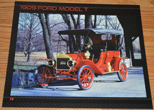 1909 Ford Model T Feature Print Picture Poster 09 Red 1909 Ford Model T Feature Print Picture Poster 09 Red
